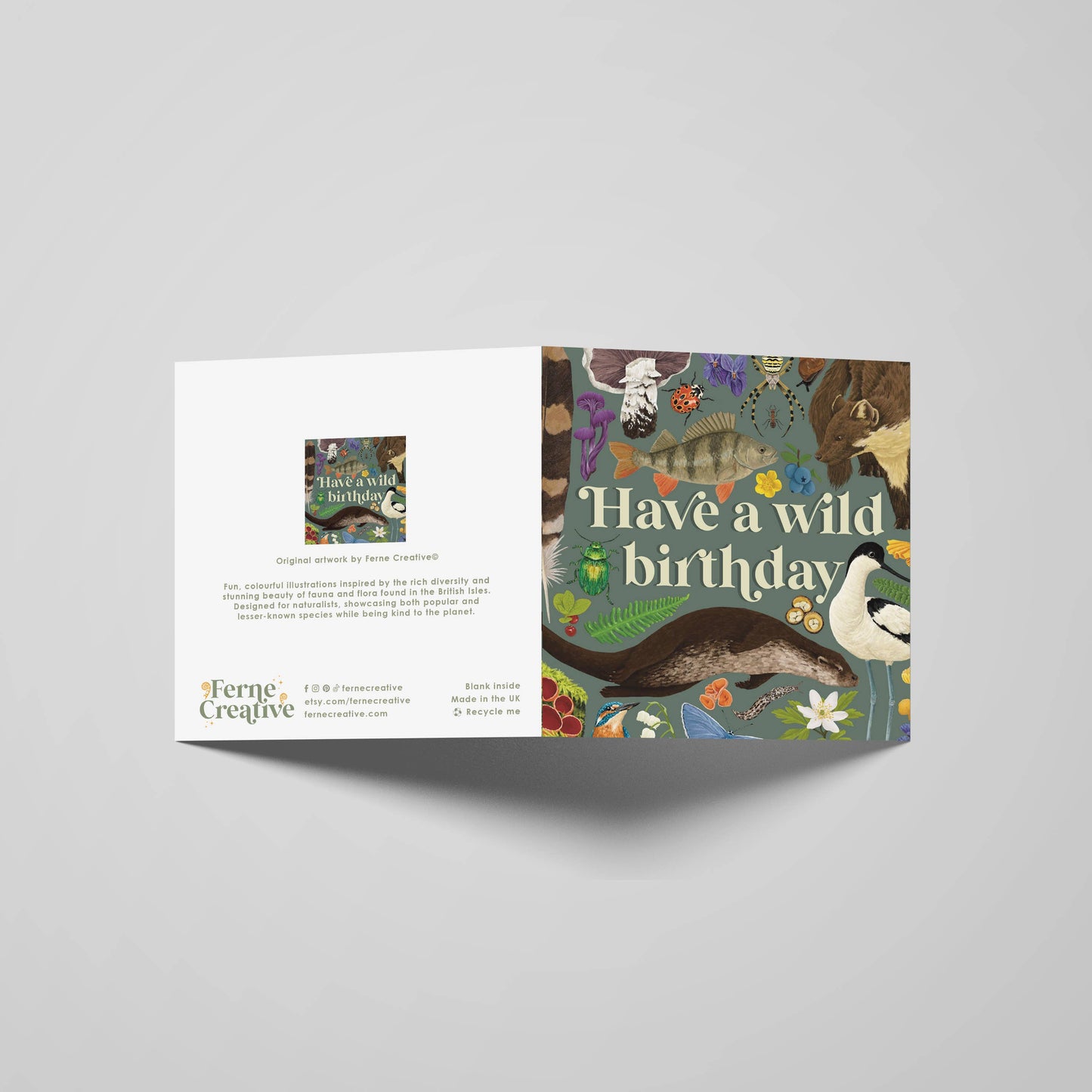 'Have A Wild Birthday' Greeting Card