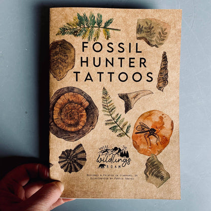 Fossil Hunter Transfer Tattoos