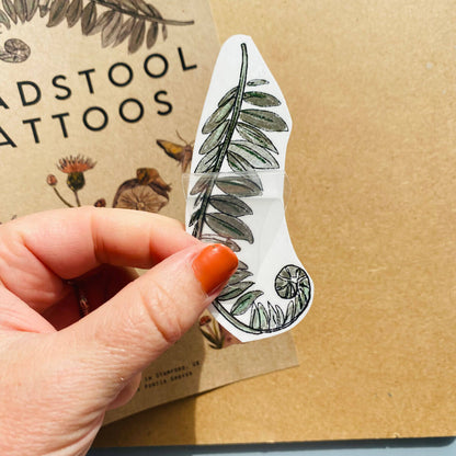 Toadstool Transfer Tattoos